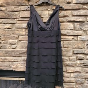 SILK LITTLE BLACK DRESS SZ 8